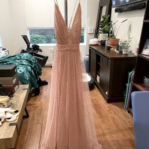 Formal gown - soft pink NWT